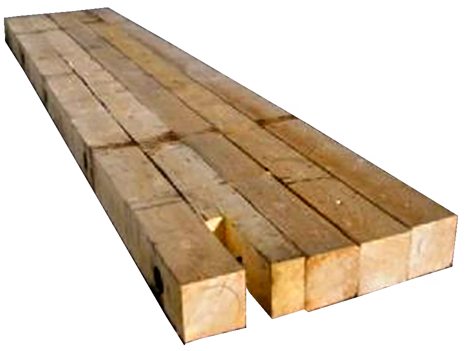 ArmorTrax wooden log mat